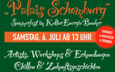 “Palais Schomburg”, Sommerfest am Sa 6.7.
